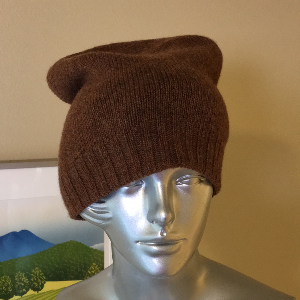 100% Cashmere Knit Beanie Reversible By St. Bernard — image 8 of 8